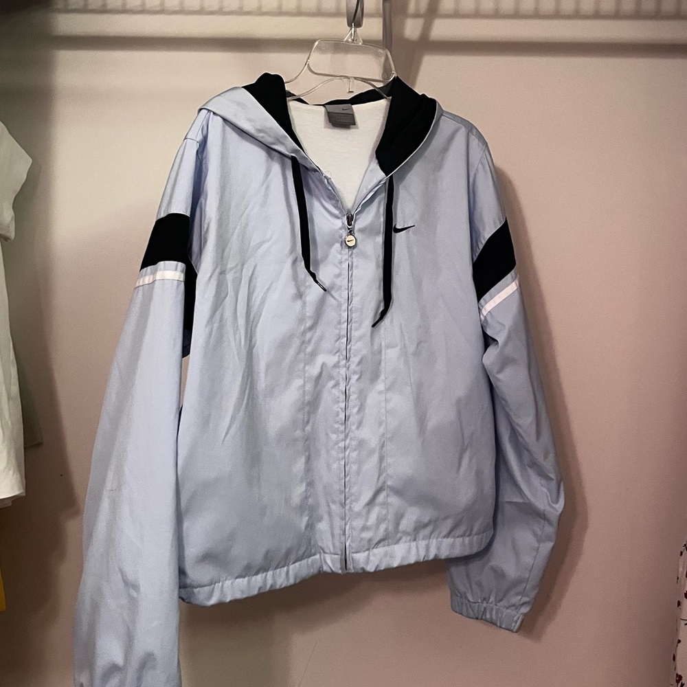 Baby Blue Nike Athletic Jacket